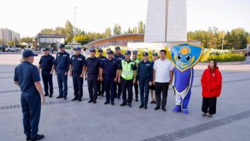 В Центральном парке Астаны провели профилактический рейд по поддержанию порядка