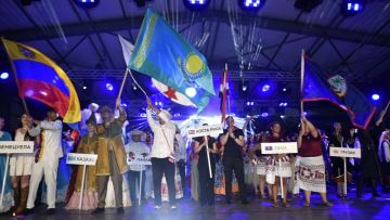 Ансамбль «Шабыт» КАТИУ достойно представил Казахстан на международном фестивале в Болгарии