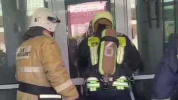 Девушку спасли во время пожара в Астане