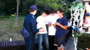 В парке «Жетысу» в Астане провели рейд по соблюдению чистоты и общественного порядка