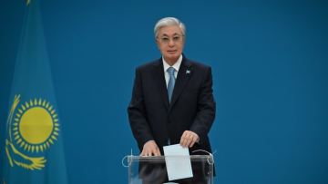 Глава государства проголосовал на выборах депутатов Курултая Республики Казахстан