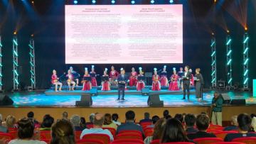 В Астане проходит конкурс среди баянистов и аккордеонистов