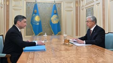 Глава государства принял Премьер-министра Олжаса Бектенова