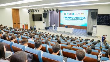 «Астана – есірткісіз қала»: в столице прошла масштабная профилактическая акция для студентов