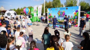 Bala Fest: около 200 детей соревновались в спорте и творчестве в Астане
