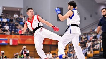 Санжар Адилов завоевал бронзу на Азиатских играх ММА