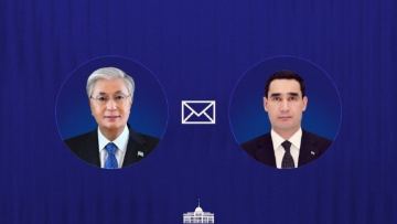 Глава государства направил телеграмму поздравления Сердару Бердымухамедову по случаю дня его рождения