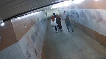 В Астане разыскивают лиц, повредивших камеры видеонаблюдения в подземном переходе