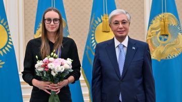 Глава государства встретился с Еленой Рыбакиной