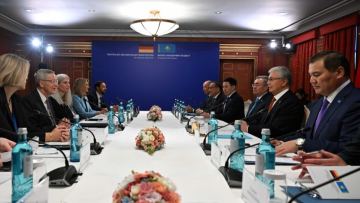 Президент предложил создать Казахстанско-германскую инвестиционно-финансовую платформу