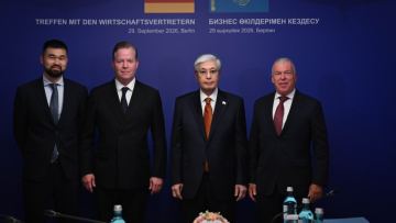 Глава государства принял председателя правления группы компаний Wilo Group Оливера Гермеса