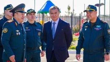 Аким Астаны: автопарк ДЧС пополнился на 15 единиц спецтехники