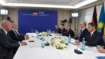 Президент Касым-Жомарт Токаев принял председателя наблюдательного совета Aurubis AG Фрица Варенхольта