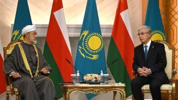 Президент Касым-Жомарт Токаев и Султан Омана Хайсам бен Тарик Аль Саид провели переговоры в узком составе