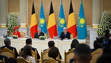 Касым-Жомарт Токаев и Король Филипп провели брифинг для представителей СМИ