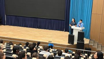 В районе «Нұра» для школьников проведена лекция по безопасности