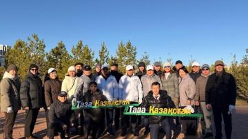В столице прошла масштабная экологическая акция ко Дню Республики