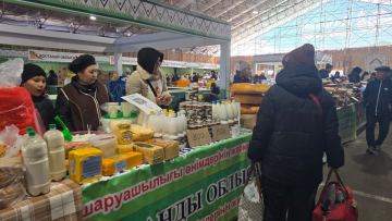 В столице проходит сельхозярмарка