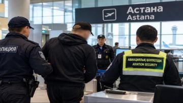 В Астане иностранца сняли с рейса после шутки о бомбе