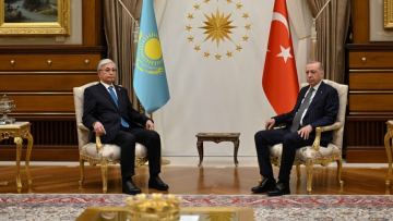 Касым-Жомарт Токаев и Реджеп Тайип Эрдоган провели переговоры