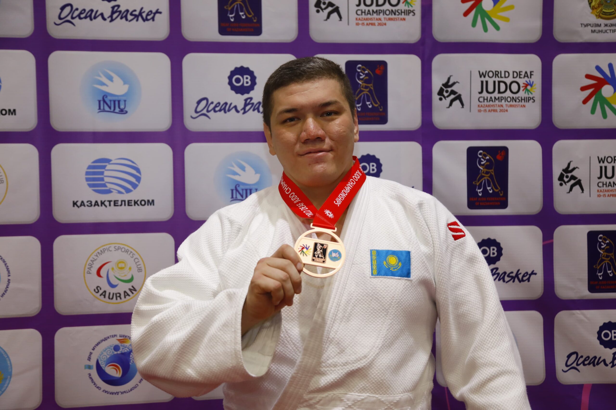 Сурдо-дзюдо: астанчанин завоевал «бронзу» на чемпионате мира
