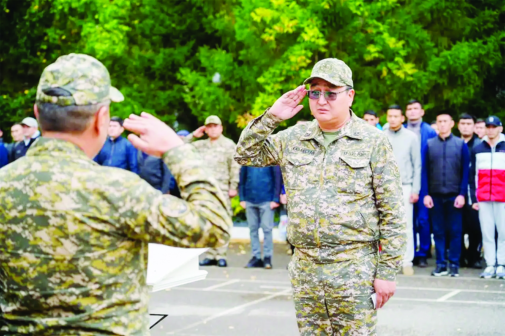 Военные сборы стартовали в Астане
