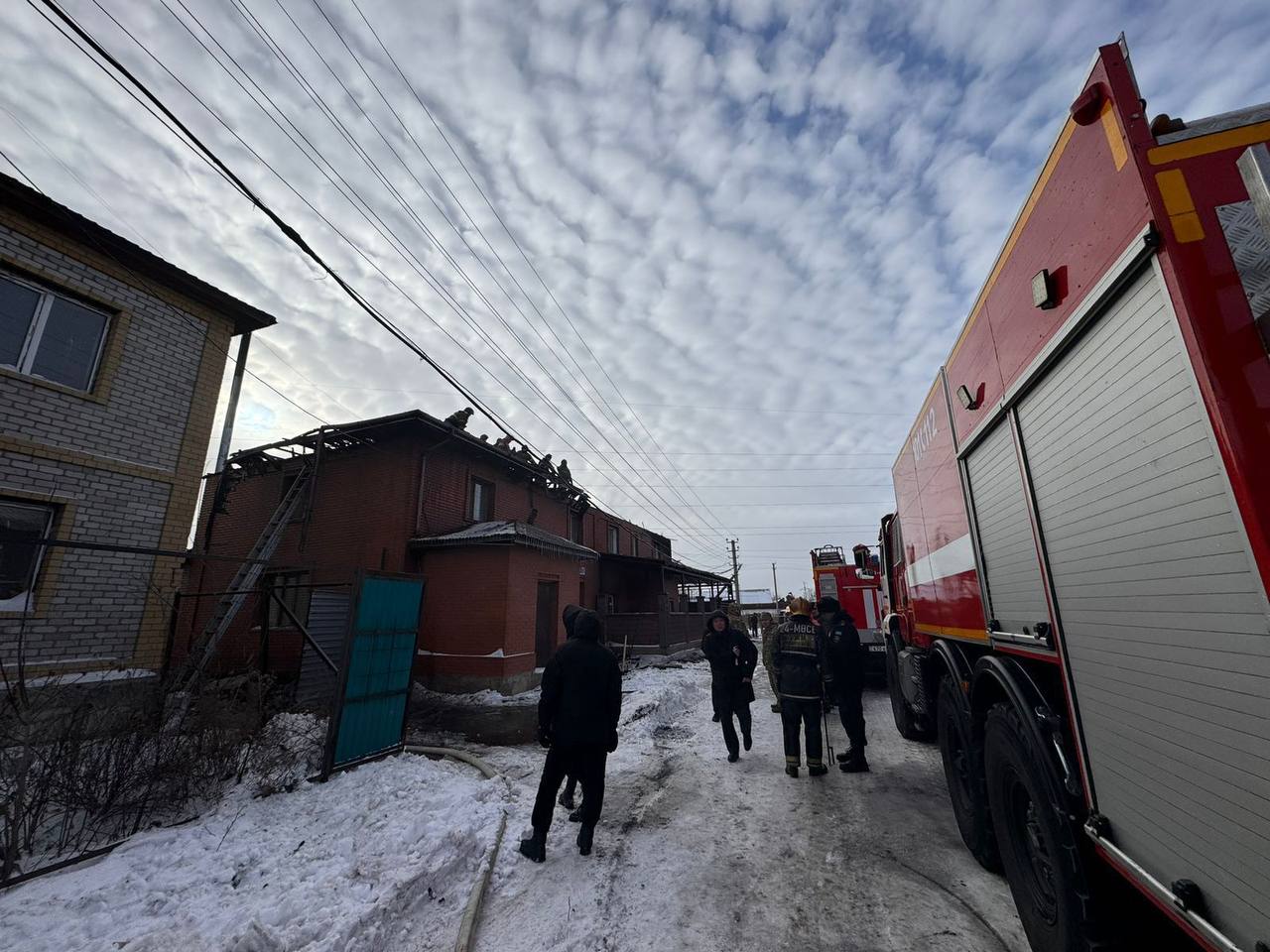 Пожар со смертельным исходом произошел в одном из домов Астаны
