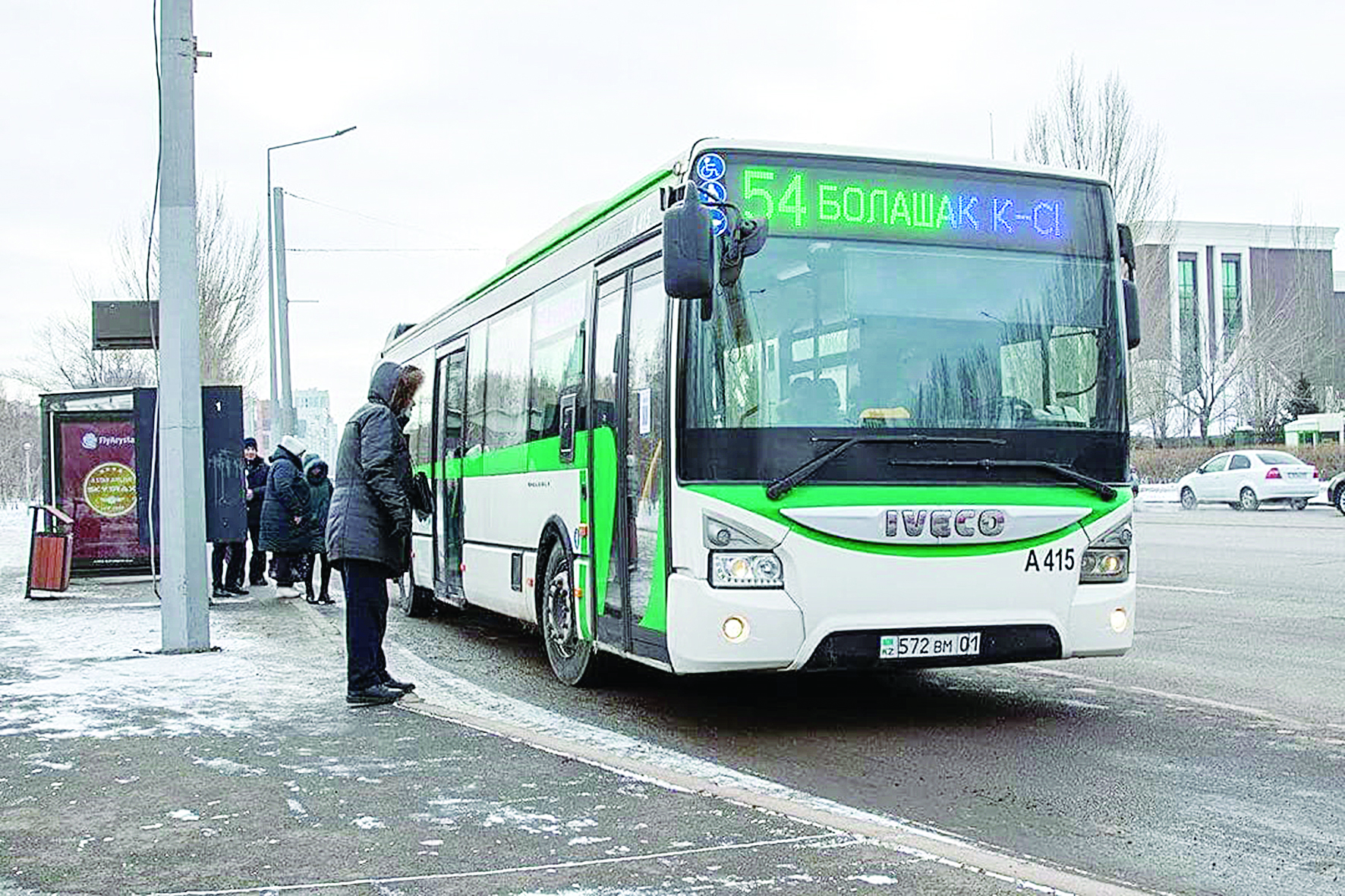 Автобусы на линии