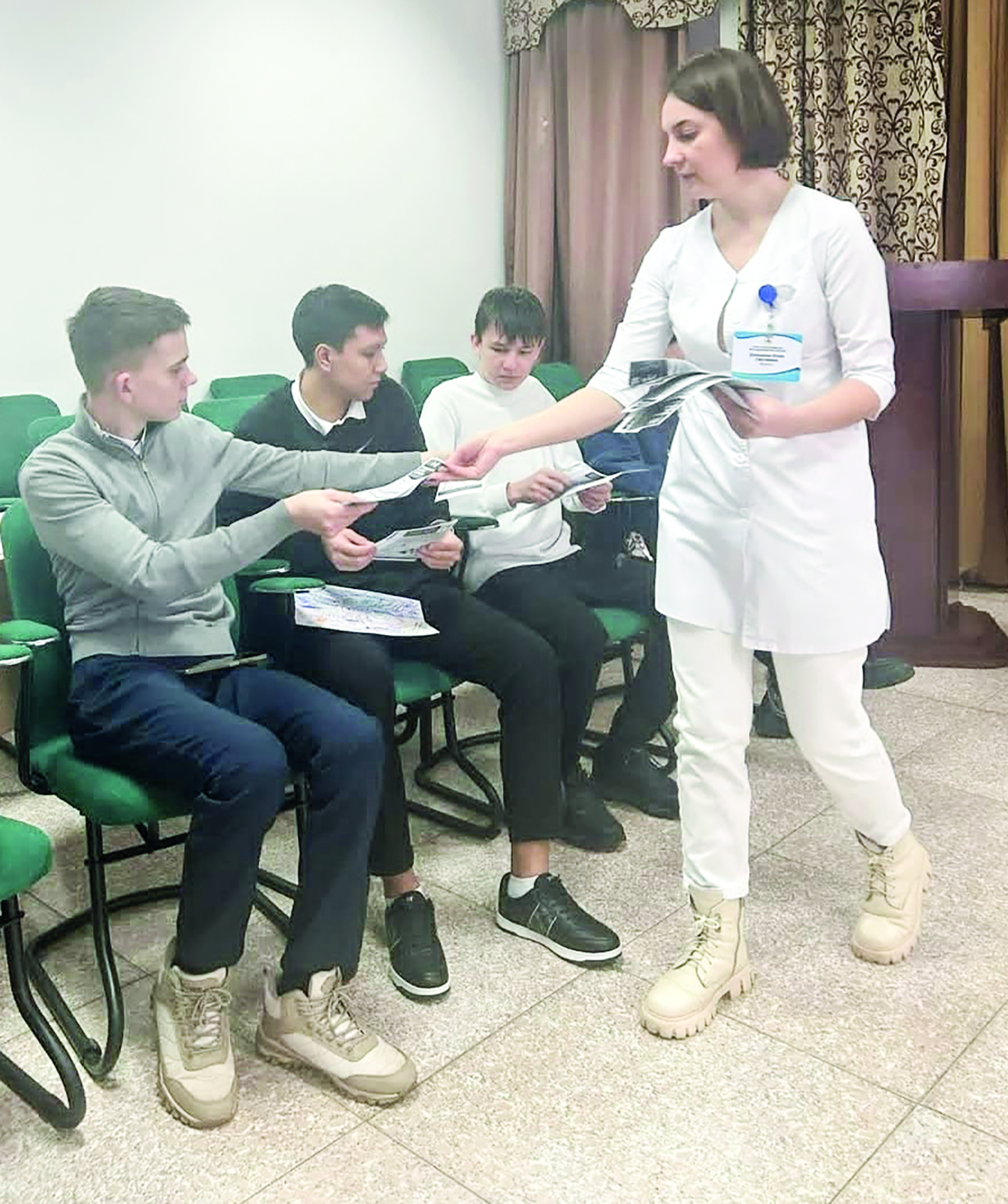 Беседы со студентами