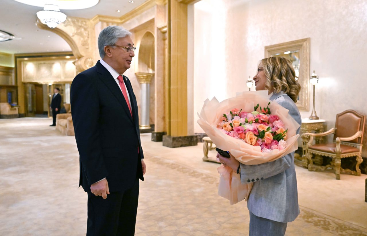 Касым-Жомарт Токаев пригласил Джорджу Мелони посетить Астану