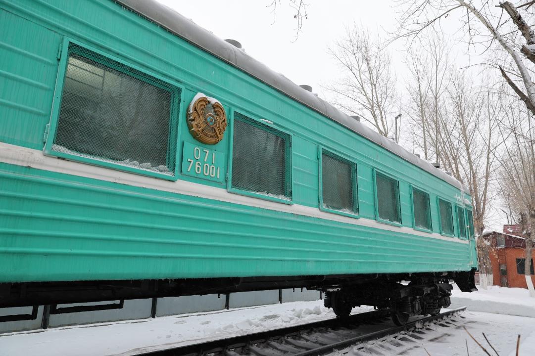 Музей в вагоне для перевозки осужденных появился в Астане