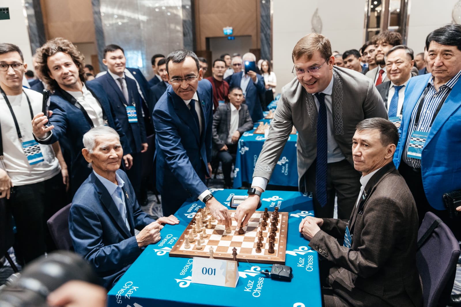 «Senat Open»: Республиканский шахматный турнир стартовал в Астане