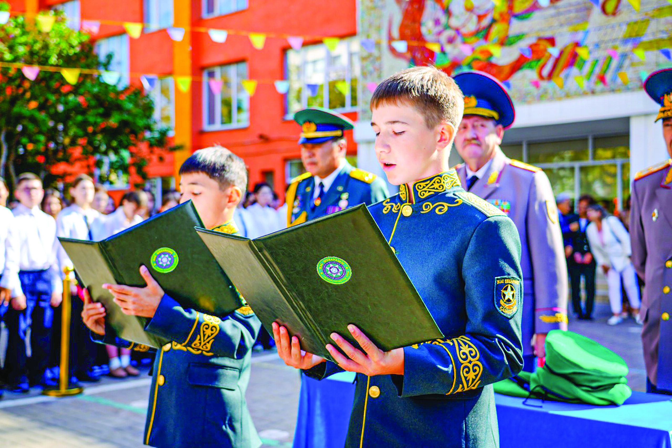 Пограничный городок в 16-й школе