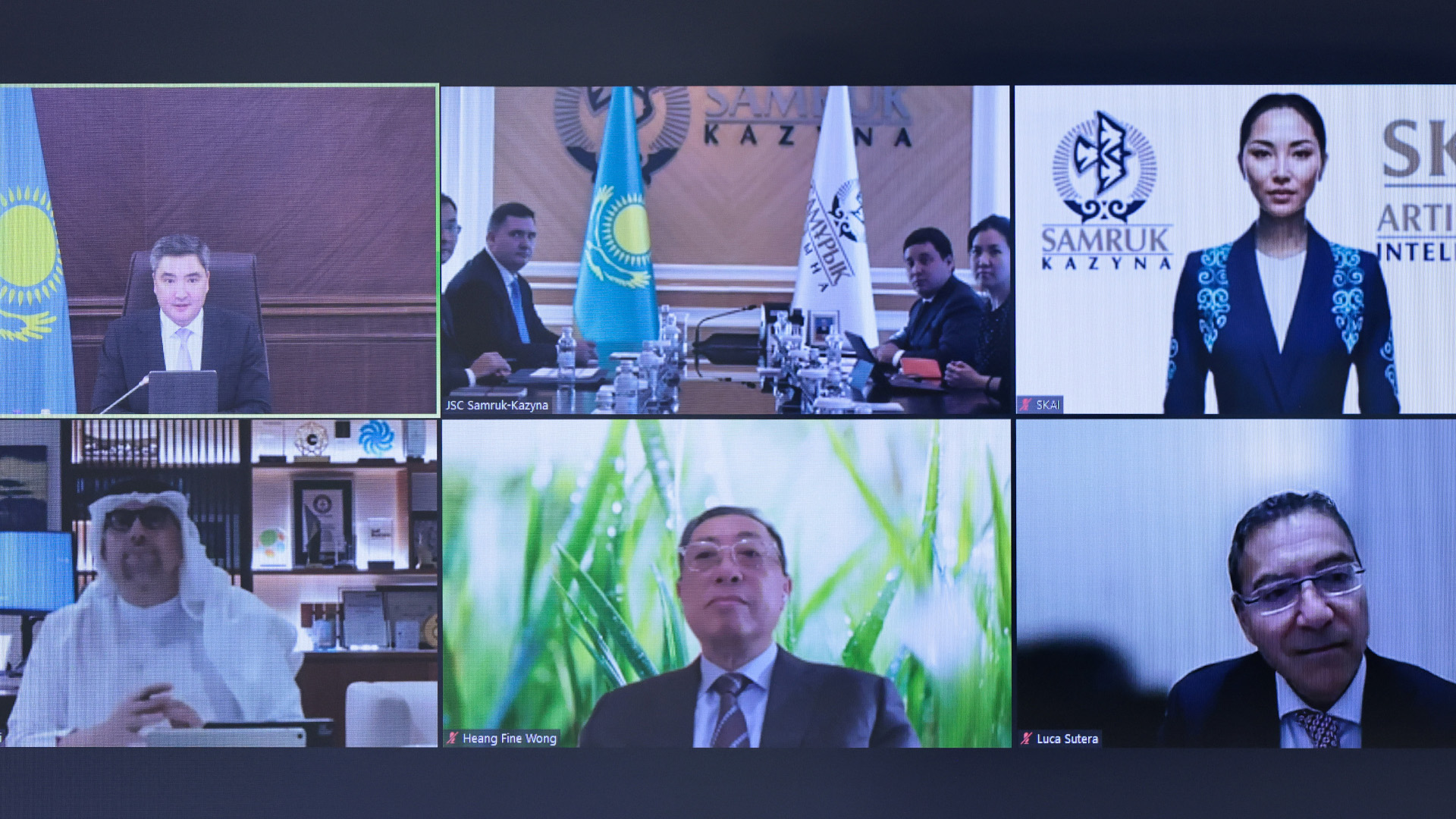 Цифровой член совета директоров «Самрук-Қазына» принял участие в заседании премьер-министра