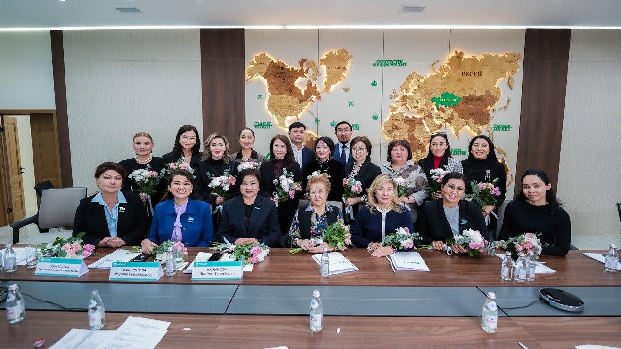 В Астане в Есильском районном филиале партии «AMANAT» создано женское крыло
