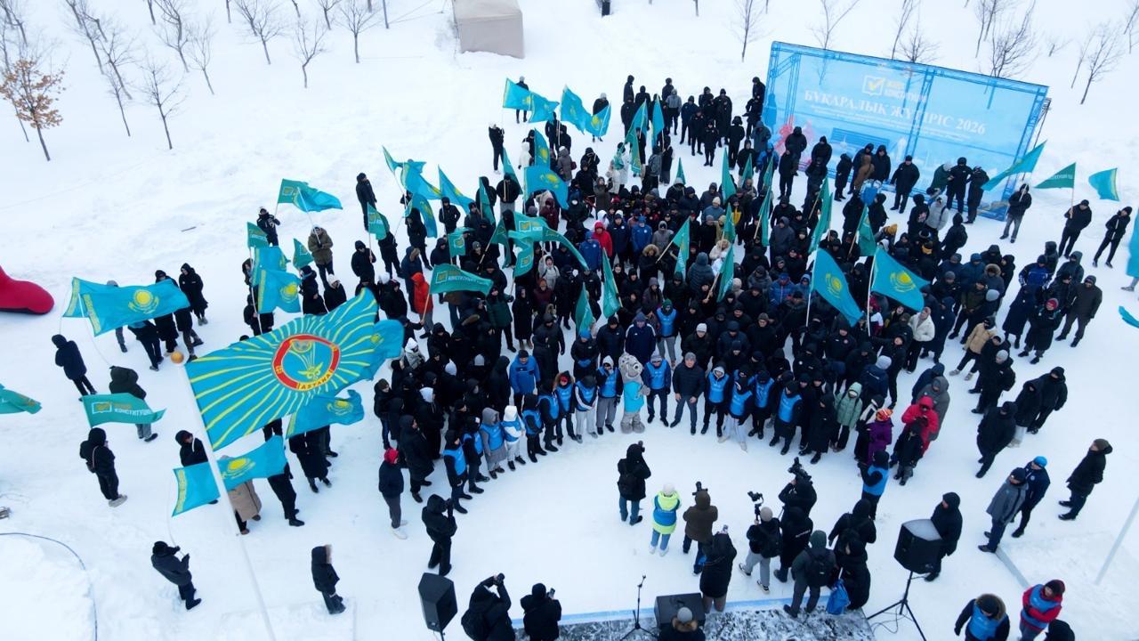 Массовый забег в поддержку новой Конституции прошел в Астане
