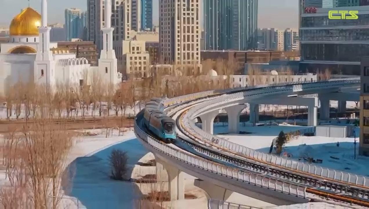 Тестовые заезды LRT успешно провели в Астане