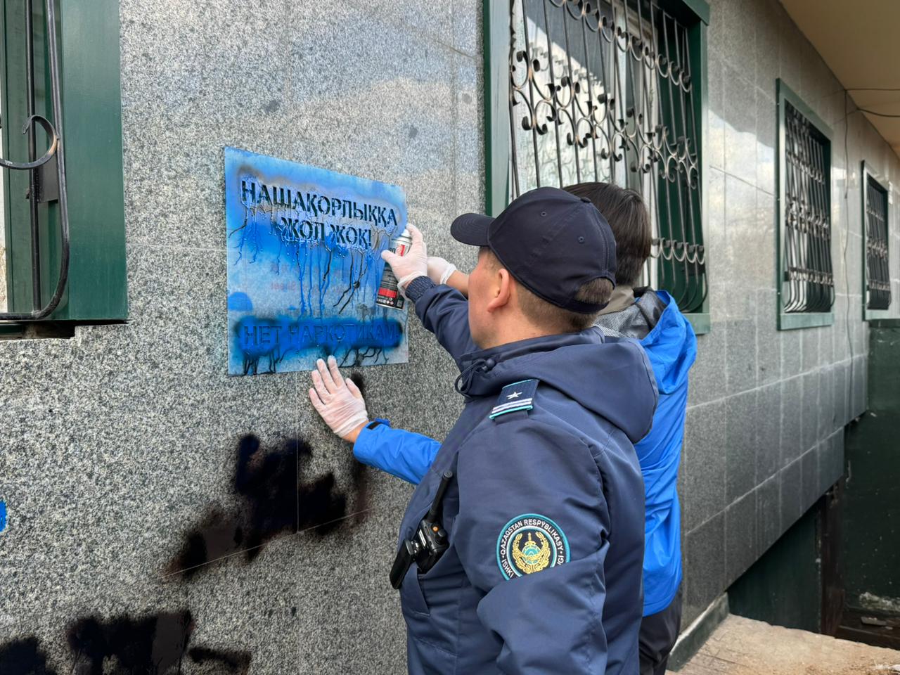 В столице усилили борьбу с наркограффити