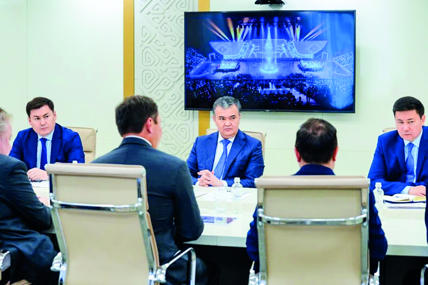 На высоком международном уровне