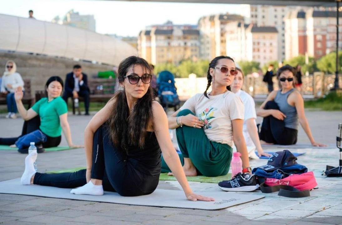 В Астане пройдут бесплатные занятия по йоге