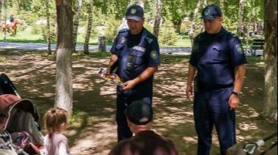 В столичных парках проходят профилактические рейды