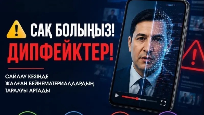 О волне фейков и манипуляций перед выборами предупредили казахстанцев