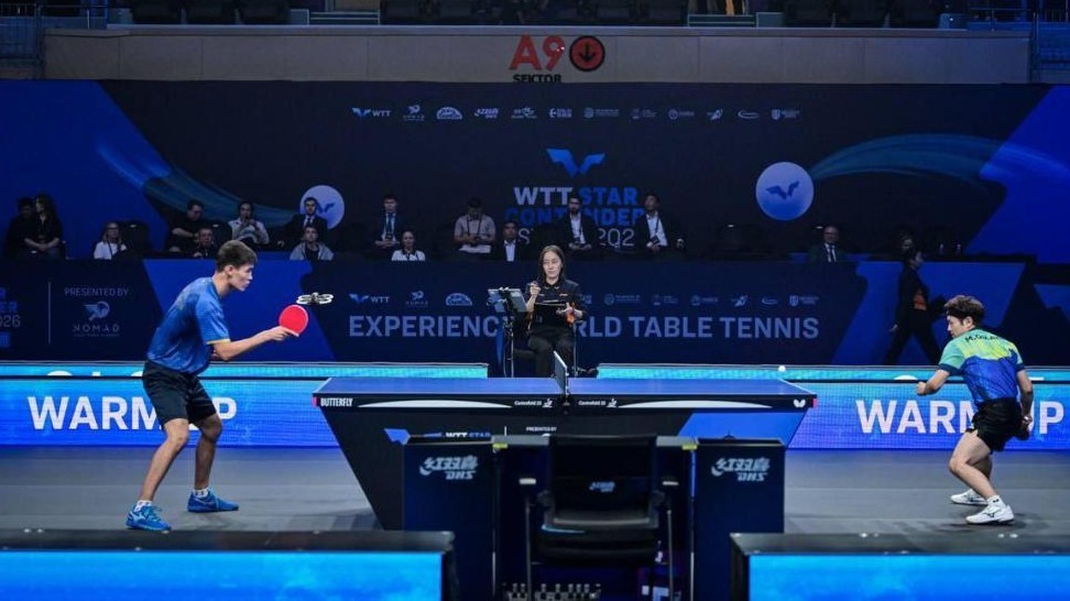 Впервые в Казахстане: в Астане проходит турнир WTT Star Contender