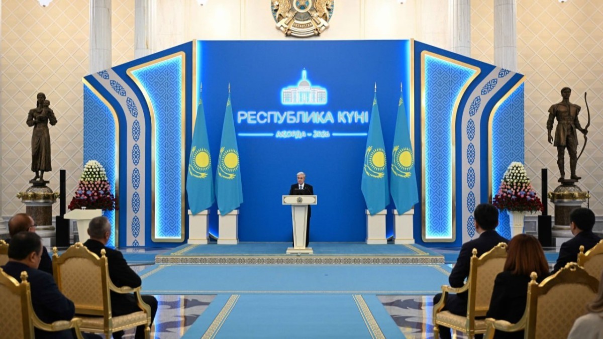 Глава государства Касым-Жомарт Токаев выступил на торжественном мероприятии по случаю Дня Республики